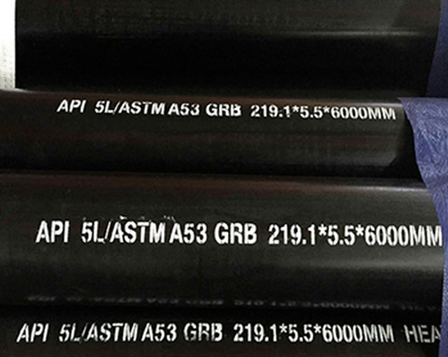 A53 Grade B Black Carbon Steel Pipe